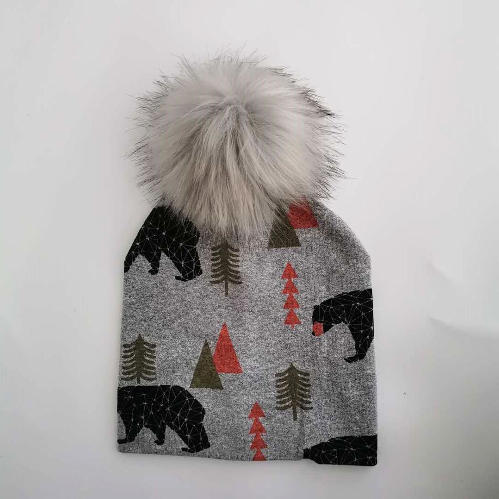 Boy's Animal Patterned Hat