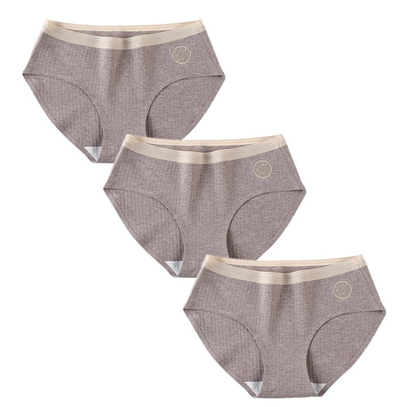 Set of 3 Sexy Seamless Women's Briefs