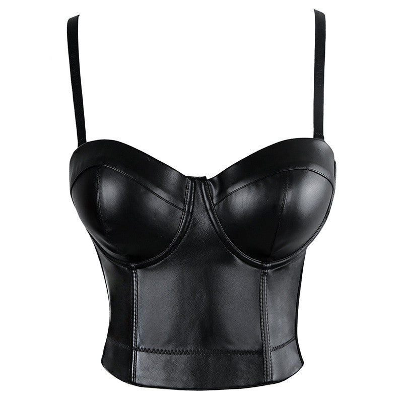 Leather Push Up Corset