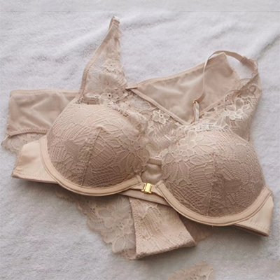 Front Closure Bra and Brief Set