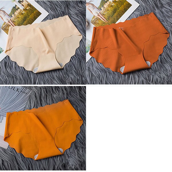 Women's Wave Seamless Panties 3 Pcs Set