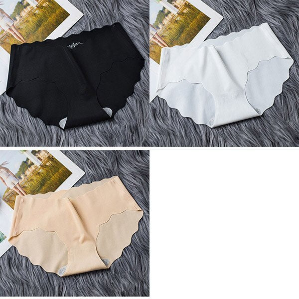 Women's Wave Seamless Panties 3 Pcs Set