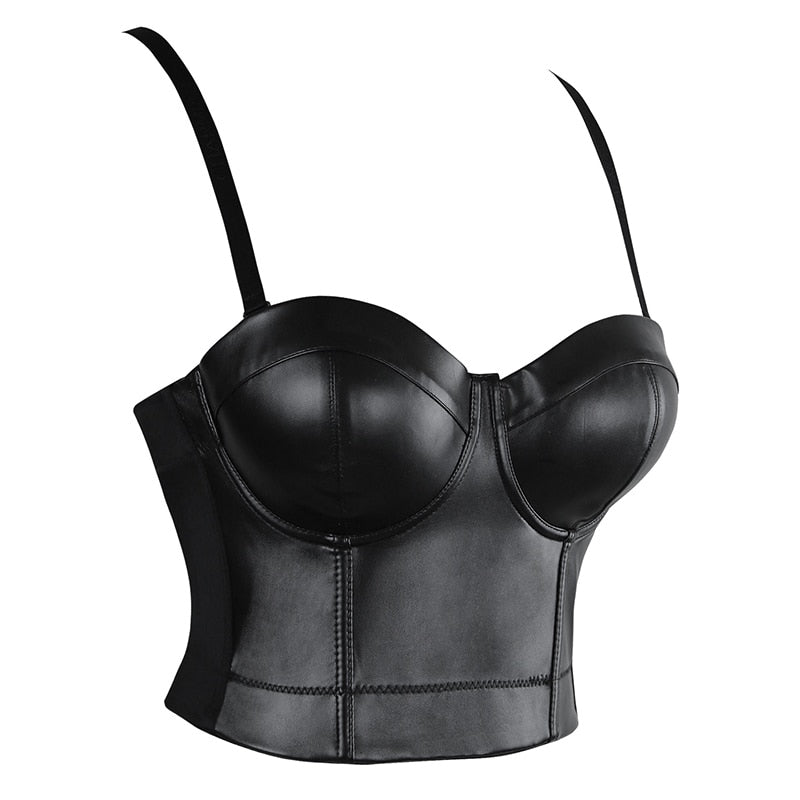 Leather Push Up Corset