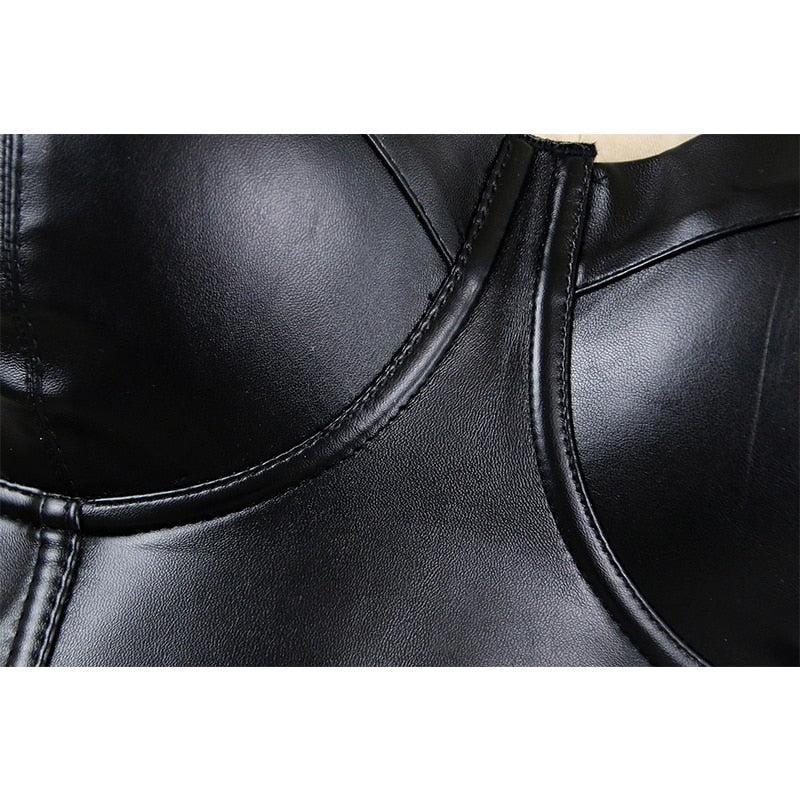 Leather Push Up Corset