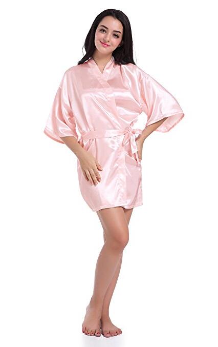 Satin Night Robe for Women
