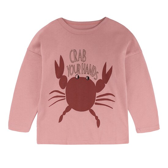 Long Sleeve Baby Shirt with Prints