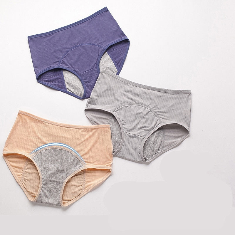 Women's Super Plus Size Breathable Panties