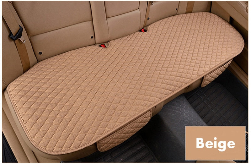Linen Car Seat Cover for Protection