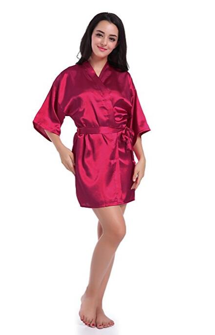 Satin Night Robe for Women