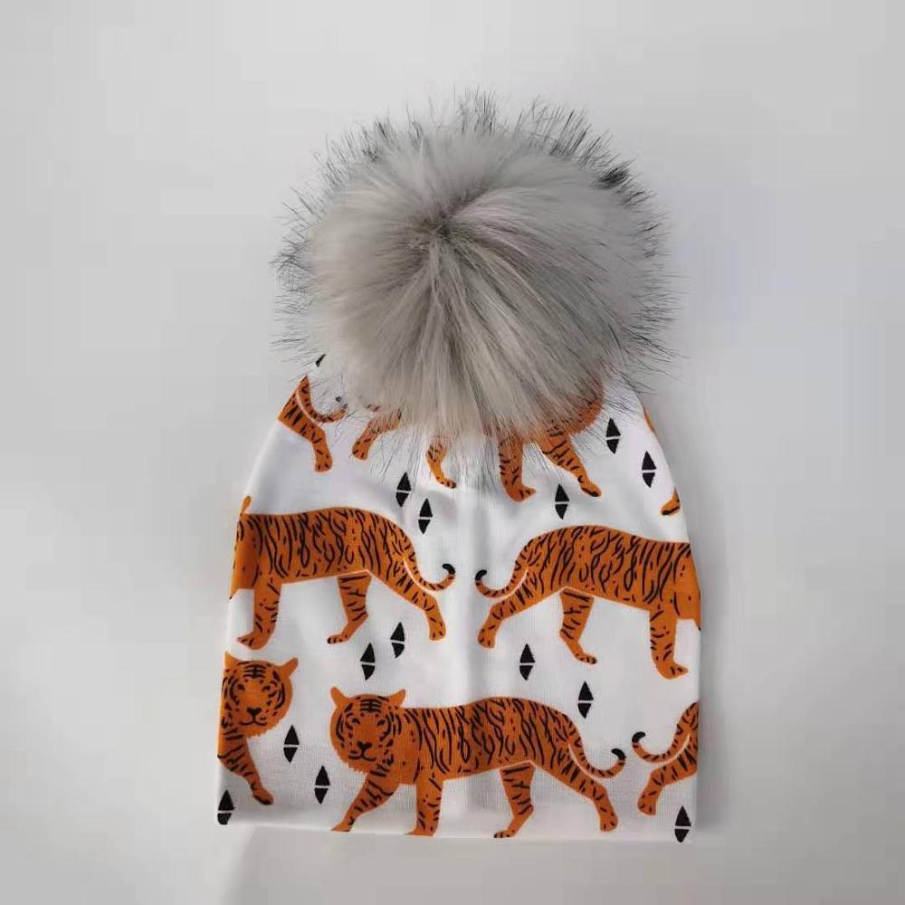 Boy's Animal Patterned Hat