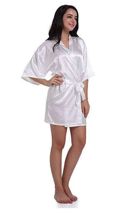 Satin Night Robe for Women
