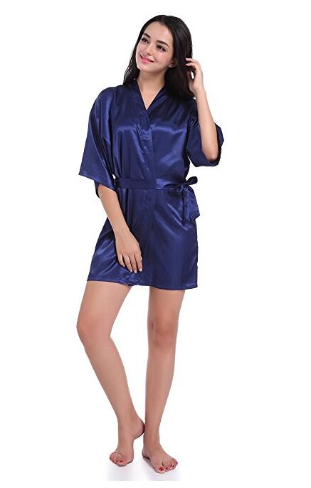 Satin Night Robe for Women