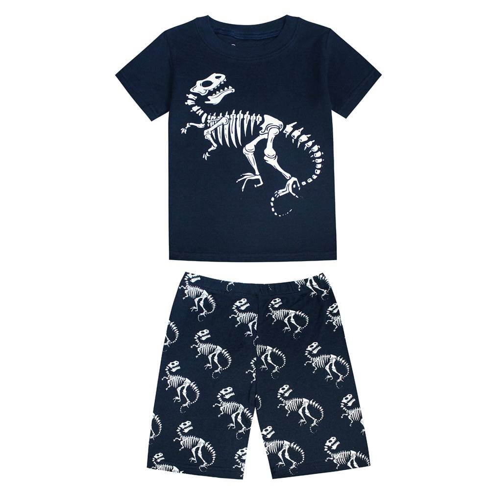 Kid's Colorful Printed Cotton Pajamas