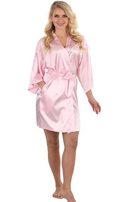 Satin Night Robe for Women