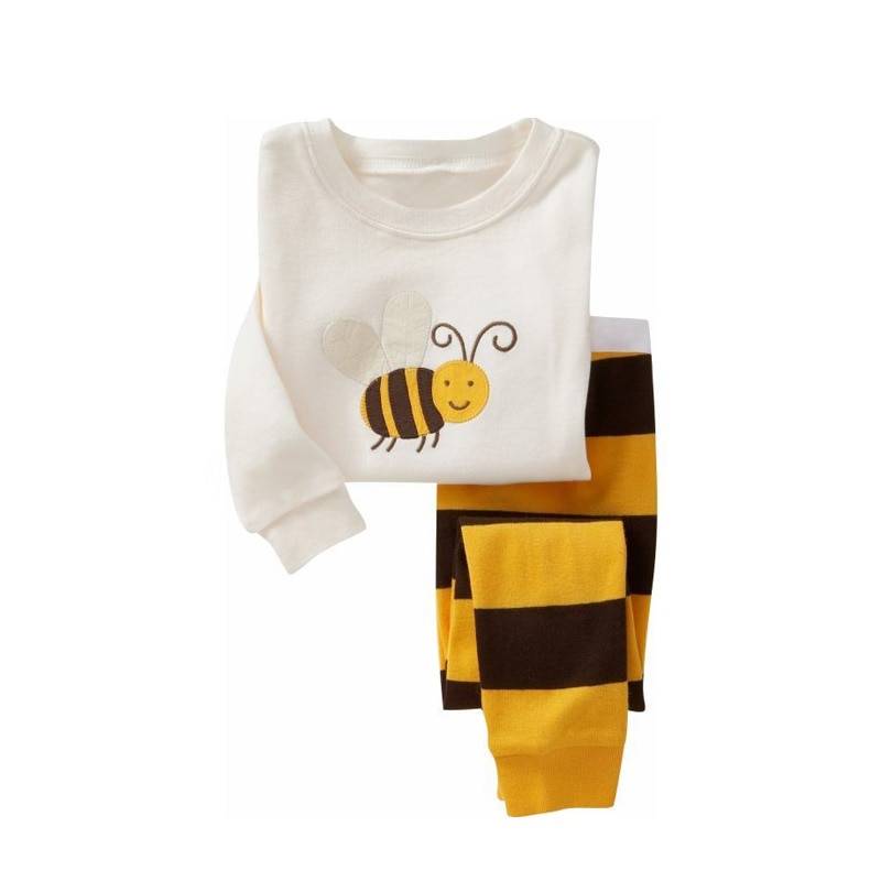 Kid's Colorful Printed Cotton Pajamas