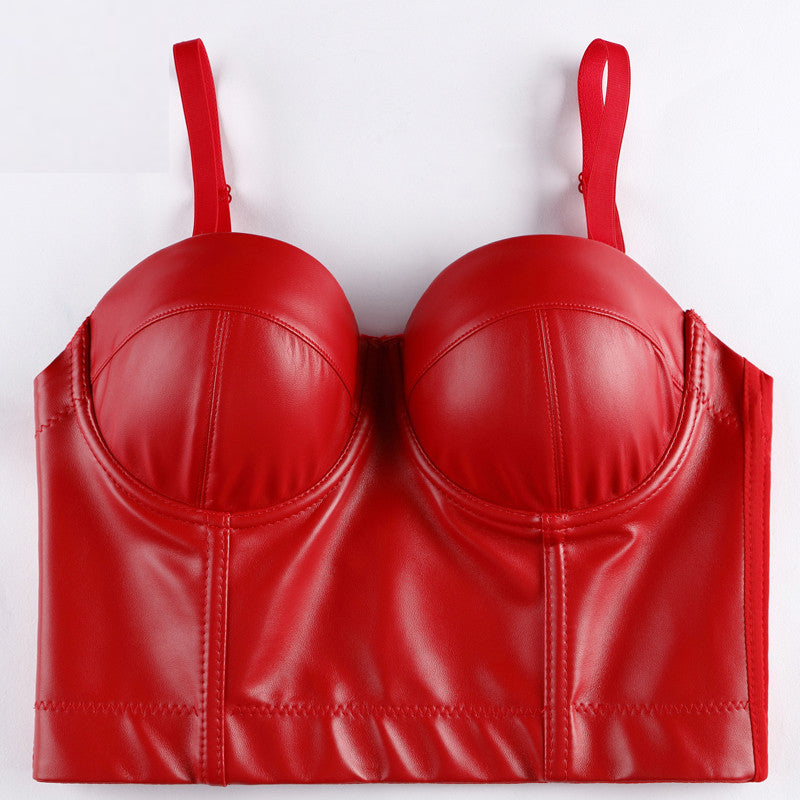 Leather Push Up Corset