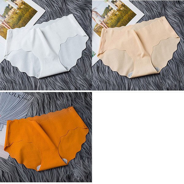 Women's Wave Seamless Panties 3 Pcs Set