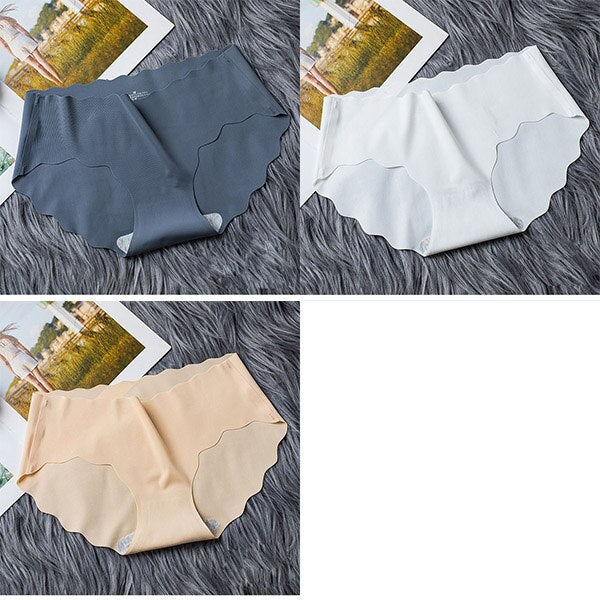Women's Wave Seamless Panties 3 Pcs Set