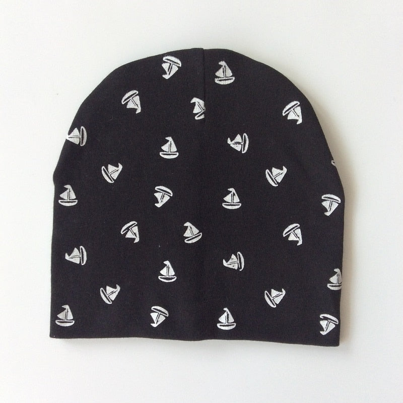 Baby's Cotton Printed Hat