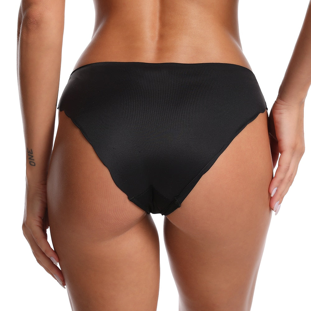 Women's Seamless Solid Color Panties
