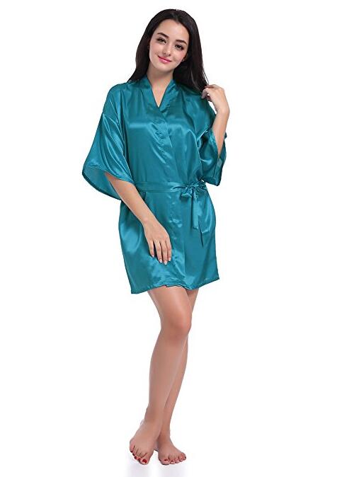 Satin Night Robe for Women