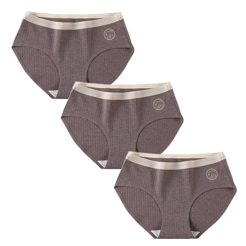 Set of 3 Sexy Seamless Women's Briefs