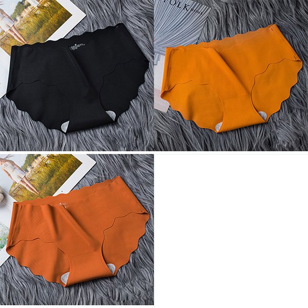 Women's Wave Seamless Panties 3 Pcs Set