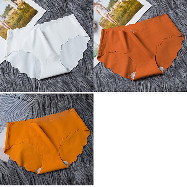 Women's Wave Seamless Panties 3 Pcs Set