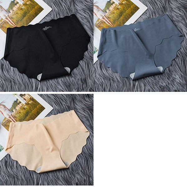 Women's Wave Seamless Panties 3 Pcs Set