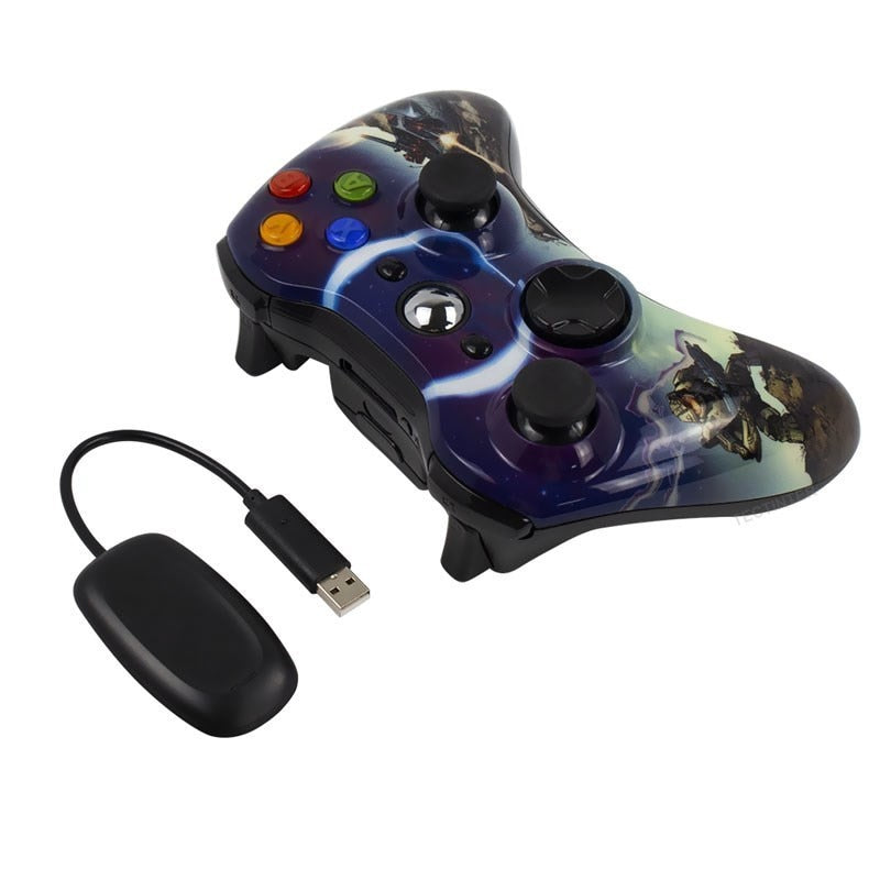 Colorful Wireless Gaming Controller for Xbox 360