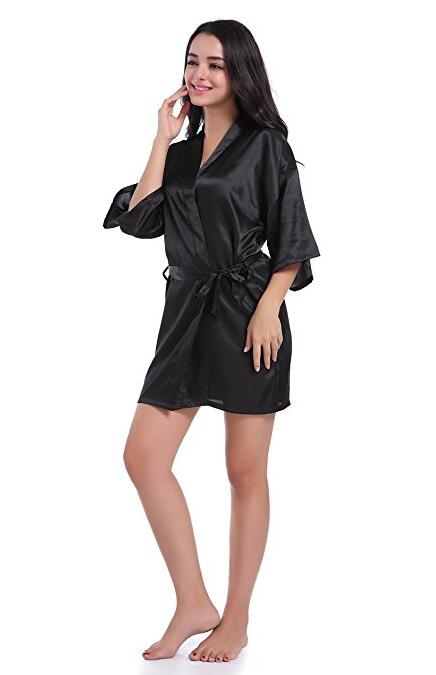 Satin Night Robe for Women