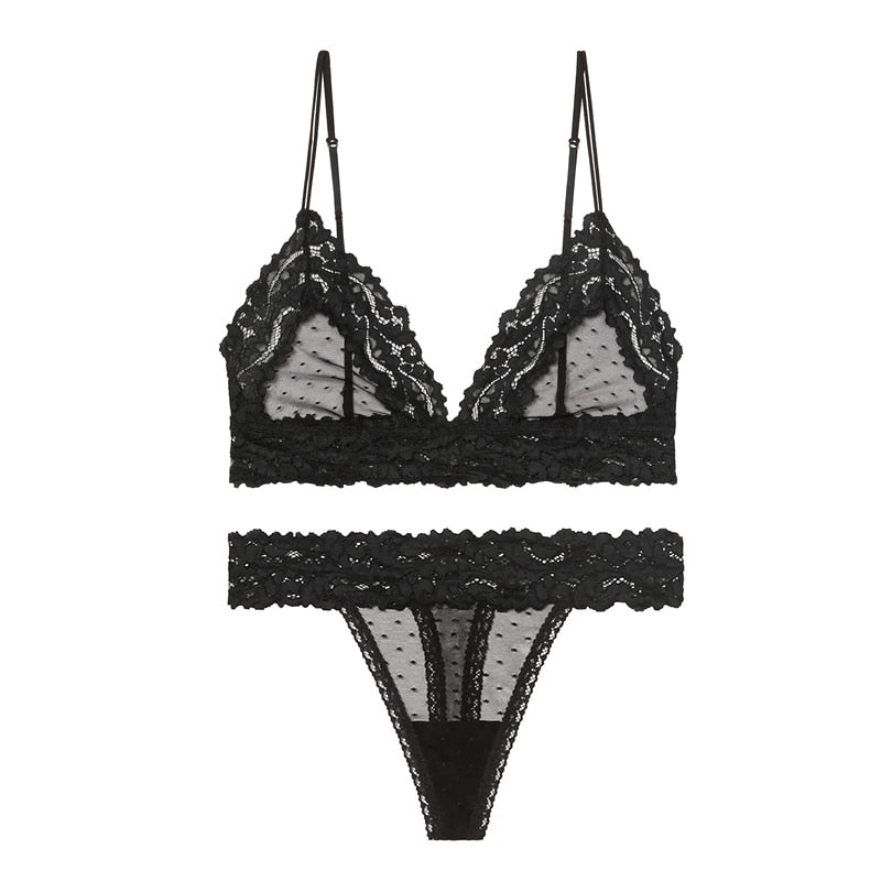 Transparent Sexy Lingerie Set