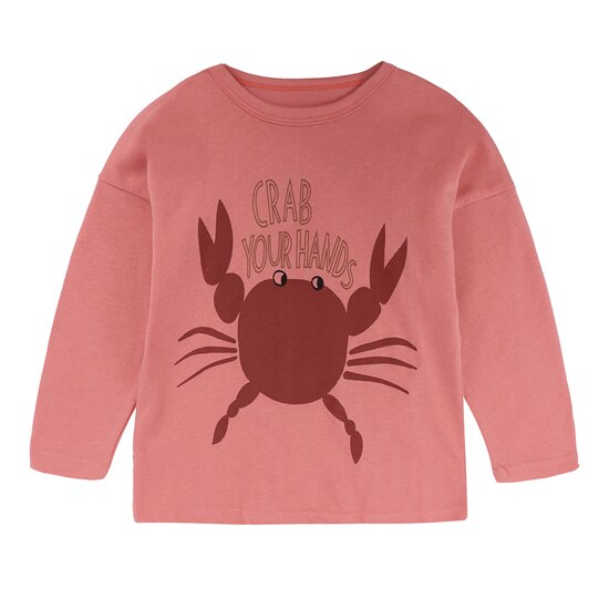 Long Sleeve Baby Shirt with Prints