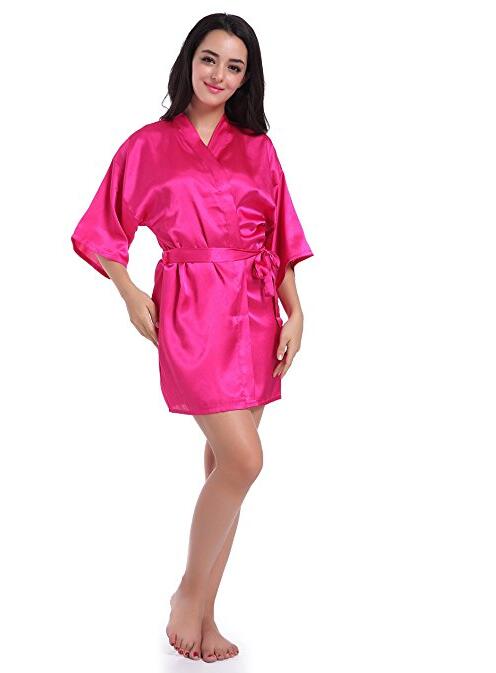 Satin Night Robe for Women