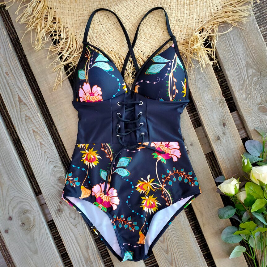 Push Up Bodysuit with Corset