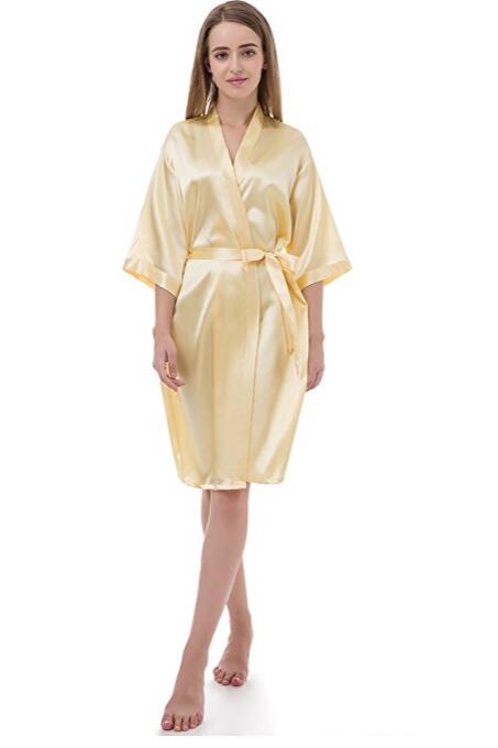 Satin Night Robe for Women