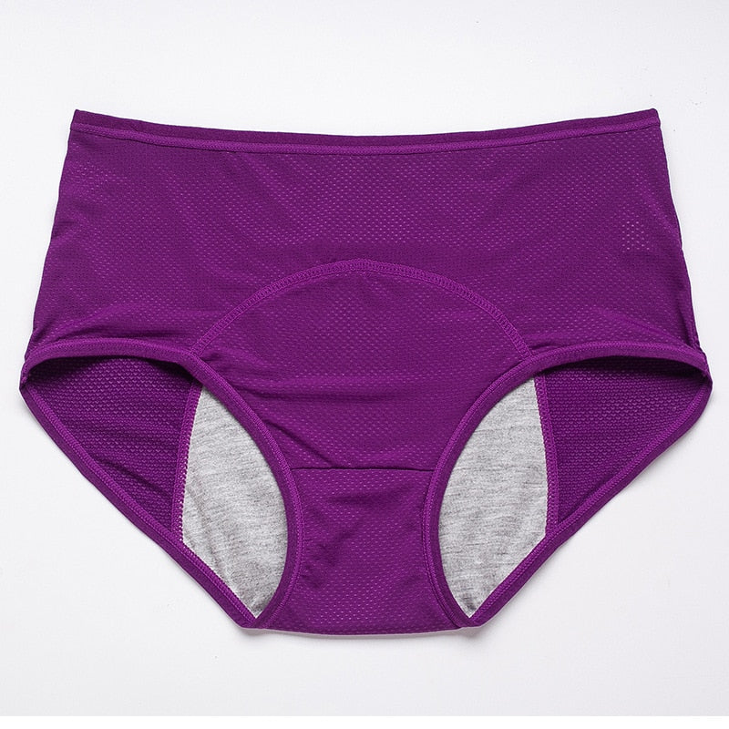 Women's Super Plus Size Breathable Panties