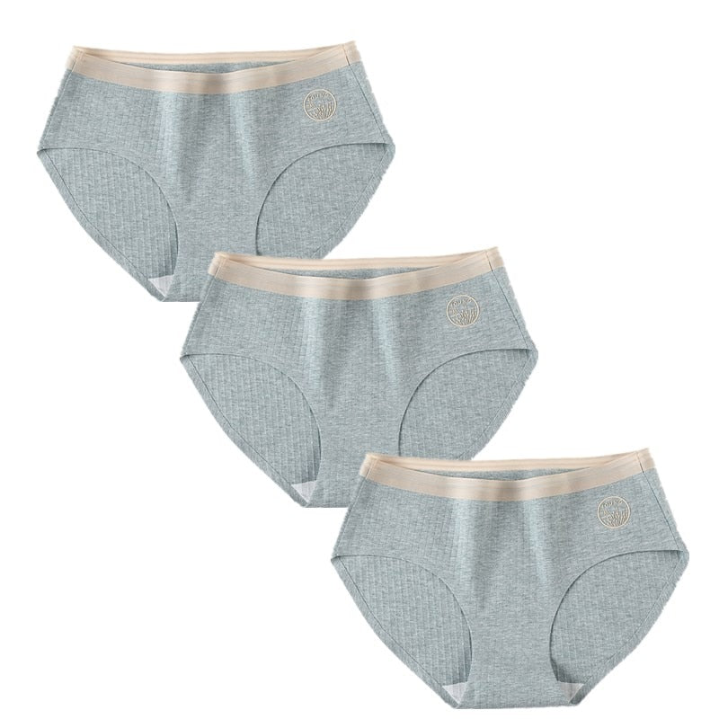 Set of 3 Sexy Seamless Women's Briefs