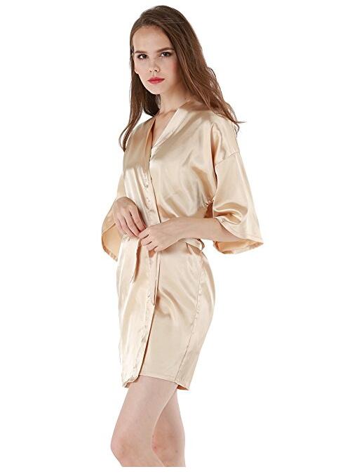 Satin Night Robe for Women