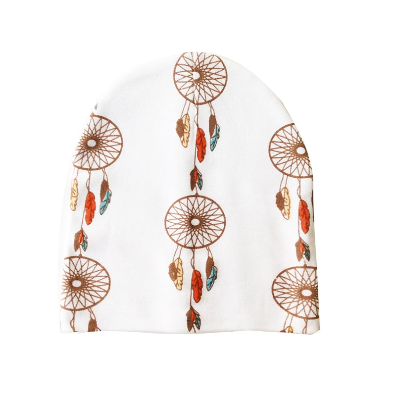 Baby's Cotton Printed Hat