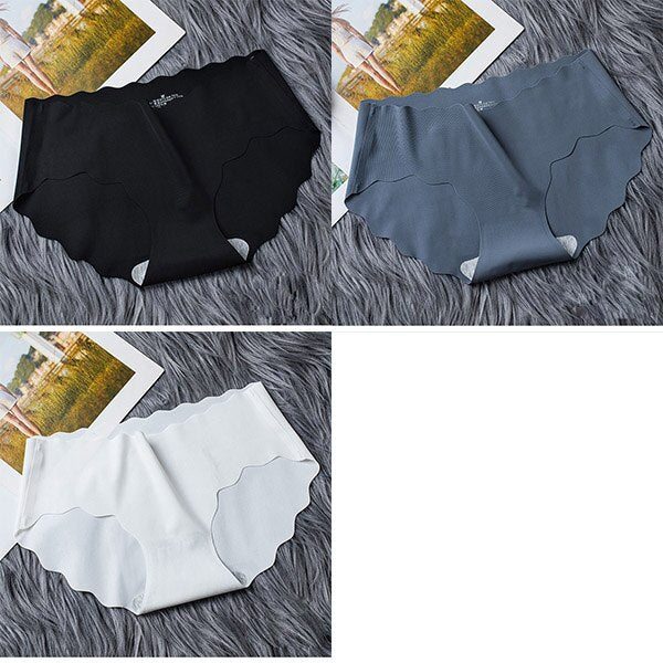 Women's Wave Seamless Panties 3 Pcs Set