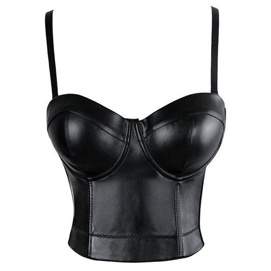 Leather Push Up Corset