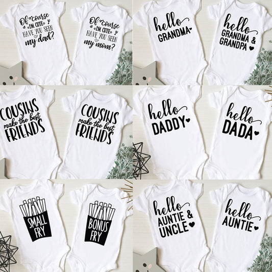 Baby's Funny Printed Romper