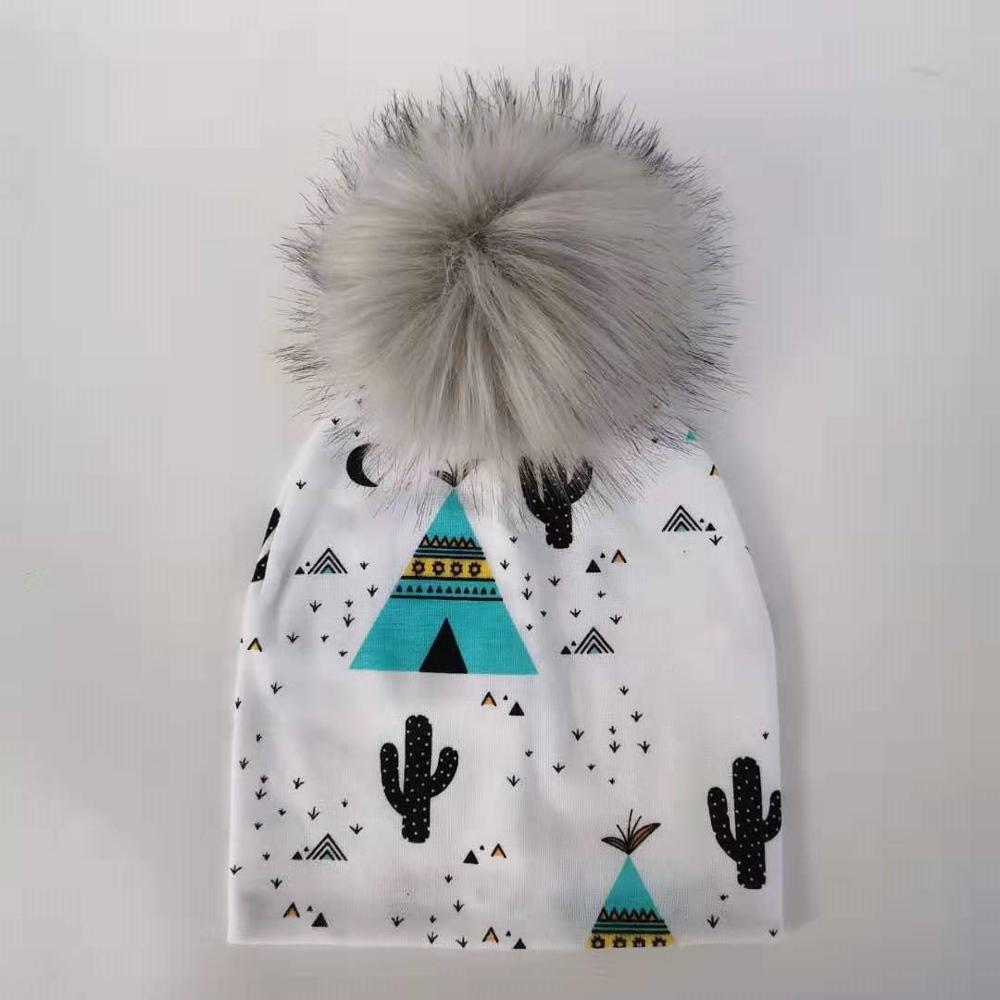 Boy's Animal Patterned Hat