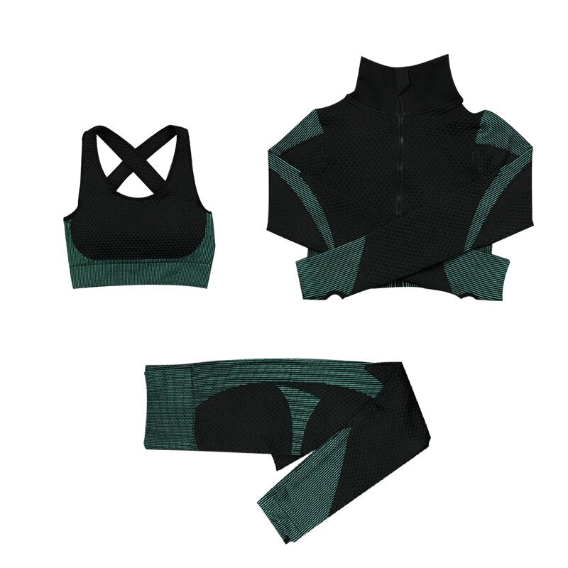 Seamless Yoga Set For Women