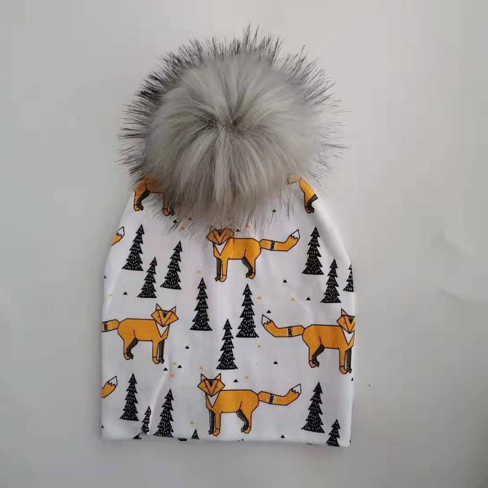 Boy's Animal Patterned Hat