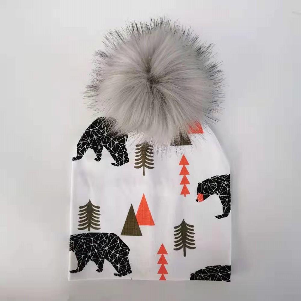 Boy's Animal Patterned Hat