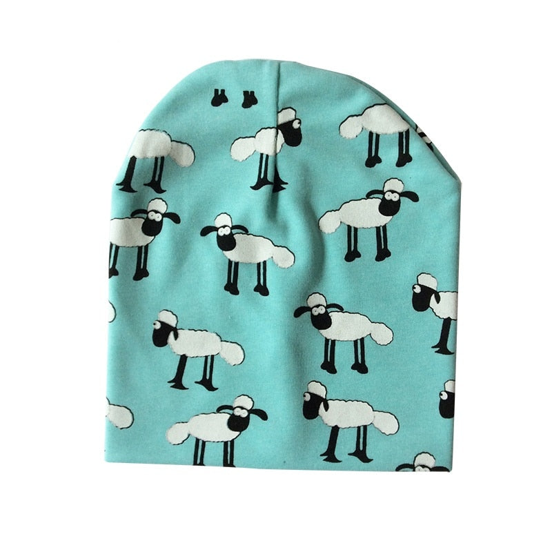 Baby's Cotton Printed Hat
