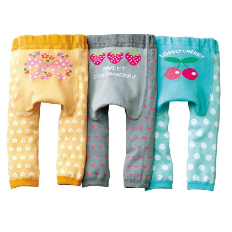Baby's Animal Printed Cotton Pants
