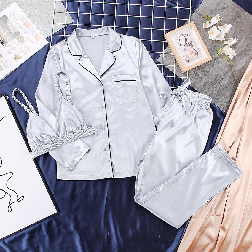 Long Sleeved Sleepwear for Women